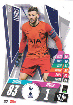 Hugo Lloris Tottenham Hotspur 2020/21 Topps Match Attax CL #TOT02